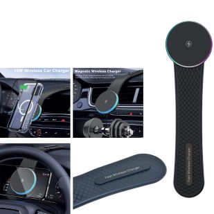 Promosyon Araç İçi Magsafe Kablosuz Şarj Cihazı - 2762