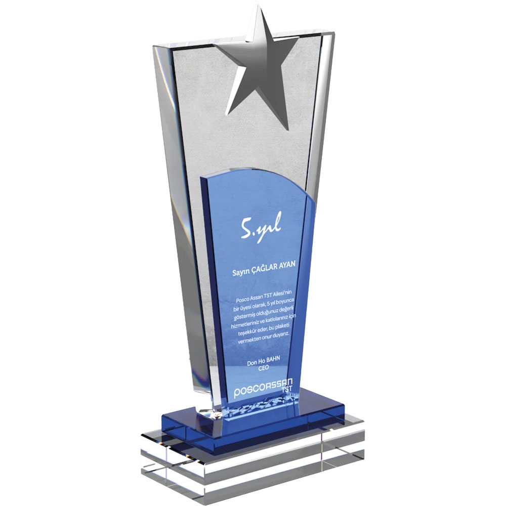 Promosyon Kristal Plaket - EKT-760