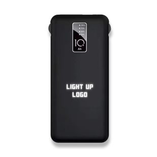 Promosyon Işıklı Logo Wireless Powerbank 10000 mAh - K400